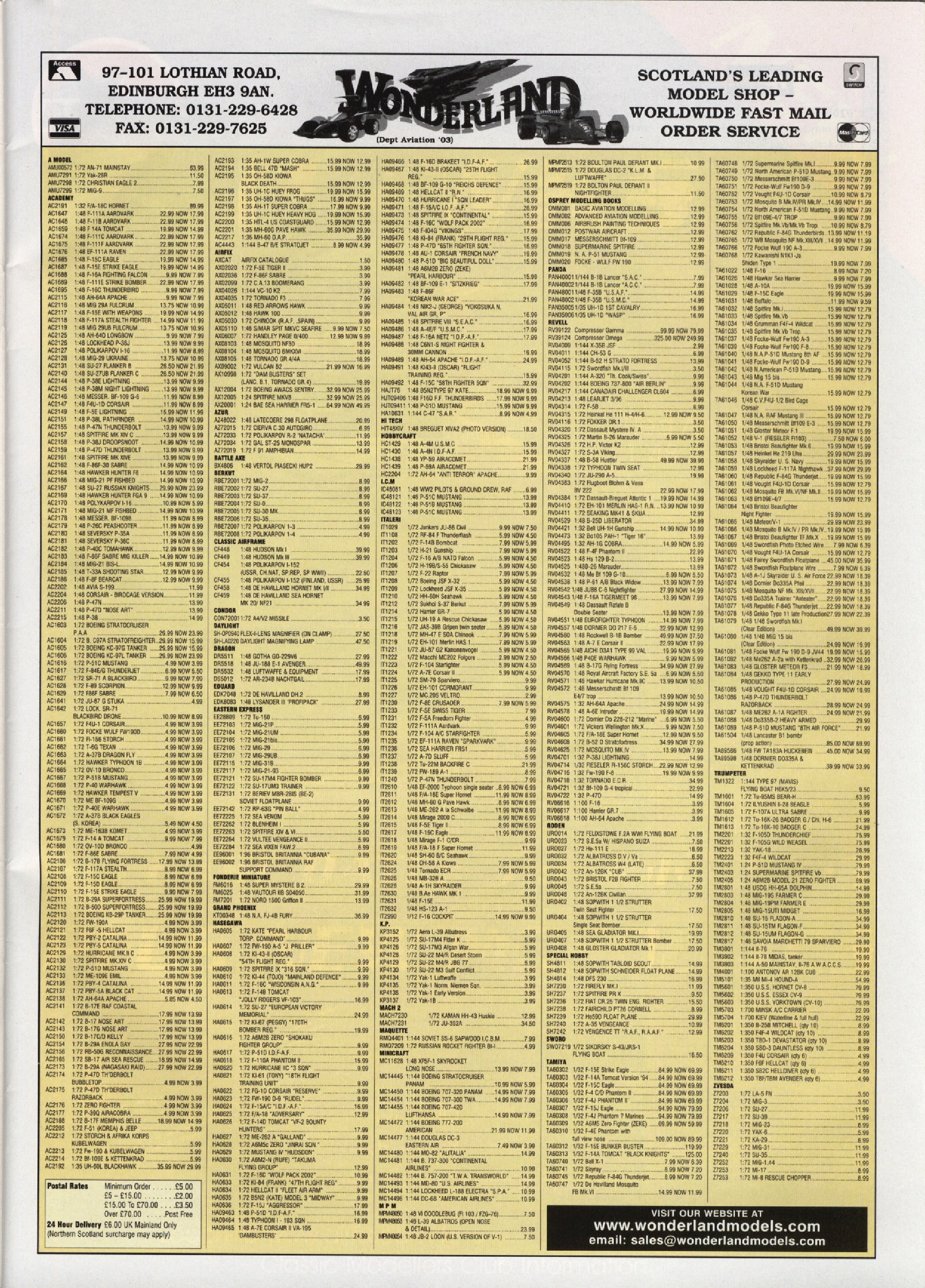 Scale Aviation Modeller International 2003-07